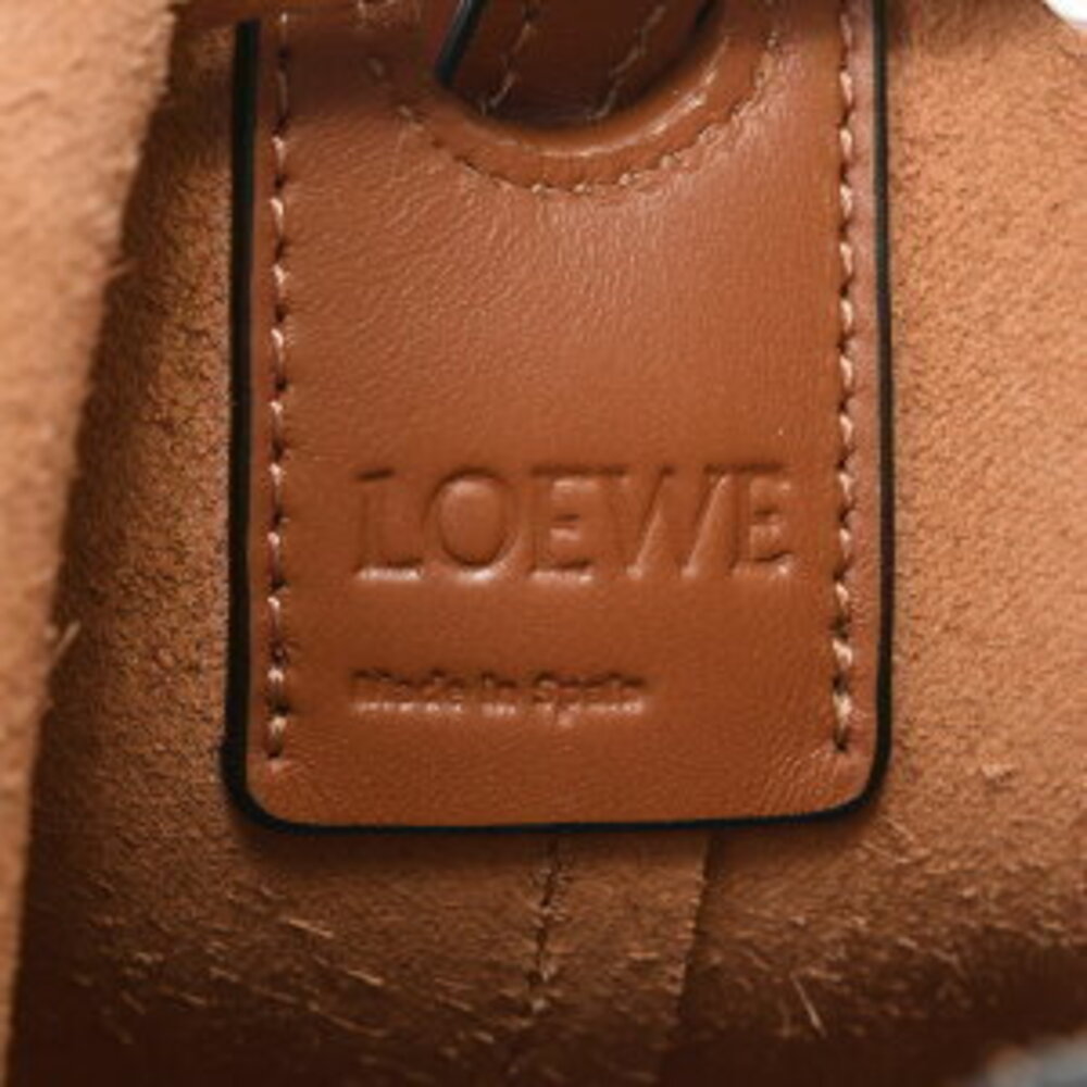 LOEWE Balloon Bag Drawstring Tan Napa Calf Shoulder - Picture 9 of 9
